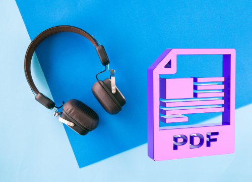 わかりやすいPDFレポートと音声解説